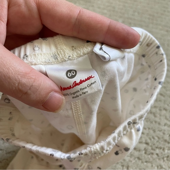 Hanna Andersson 3-6 Month Mushroom Pants - Picture 3 of 4